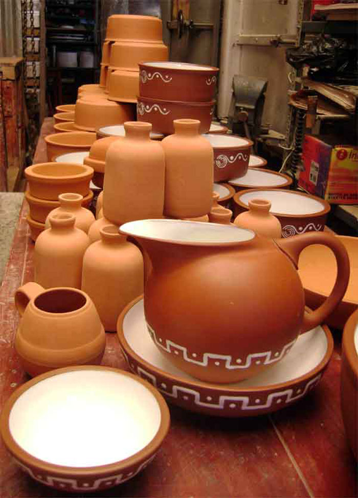 Producción de cerámica. RUQUE